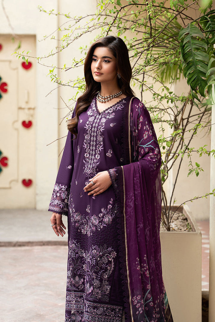 Lawn Embroidered Unstitched 3  pc