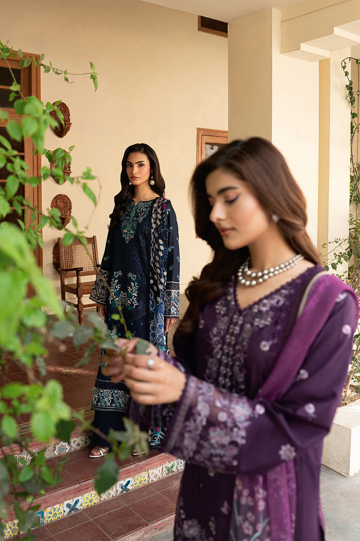 Lawn Embroidered Unstitched 3  pc