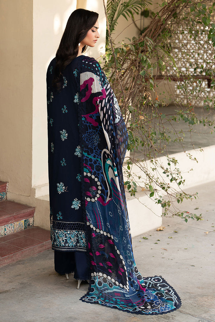 Lawn Embroidered Unstitched 3  pc