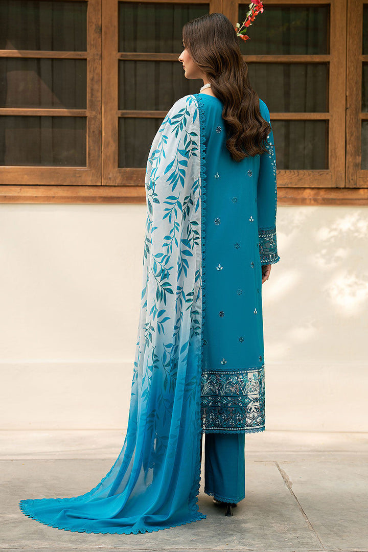 Lawn Embroidered Unstitched 3  pc