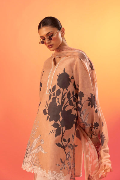 Unstitched Lawn 2 Piece Suit