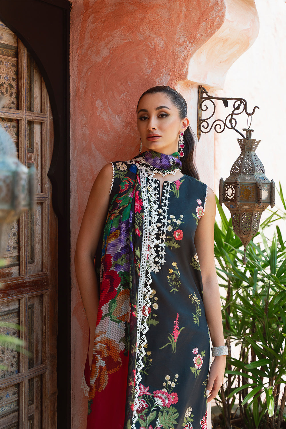 Saira Rizwan luxury lawn Cecil SR-08