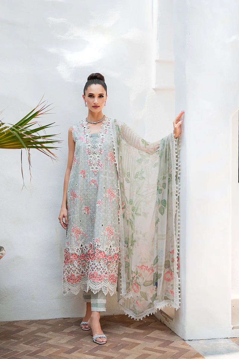 Saira Rizwan luxury lawn Luna SR-11