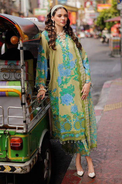 3-PC Unstitched Embroidered Lawn Collection