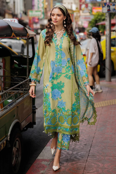 3-PC Unstitched Embroidered Lawn Collection