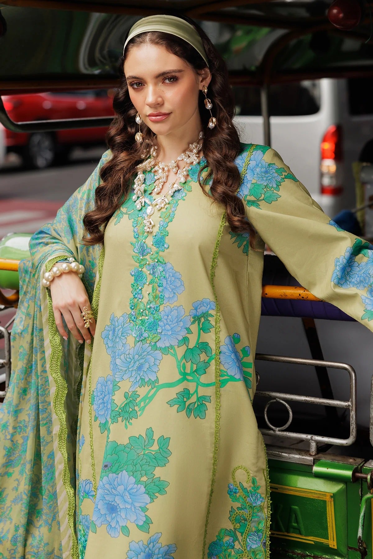 3-PC Unstitched Embroidered Lawn Collection