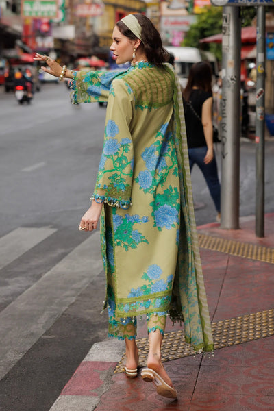 3-PC Unstitched Embroidered Lawn Collection