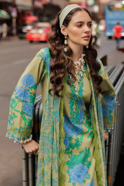 3-PC Unstitched Embroidered Lawn Collection