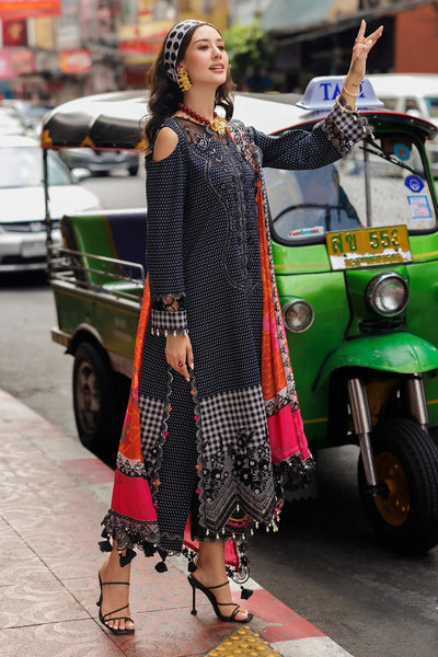 3-PC Unstitched Embroidered Lawn Collection