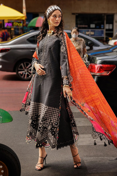 3-PC Unstitched Embroidered Lawn Collection