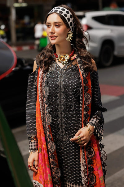 3-PC Unstitched Embroidered Lawn Collection