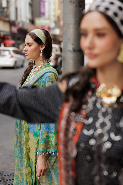 3-PC Unstitched Embroidered Lawn Collection