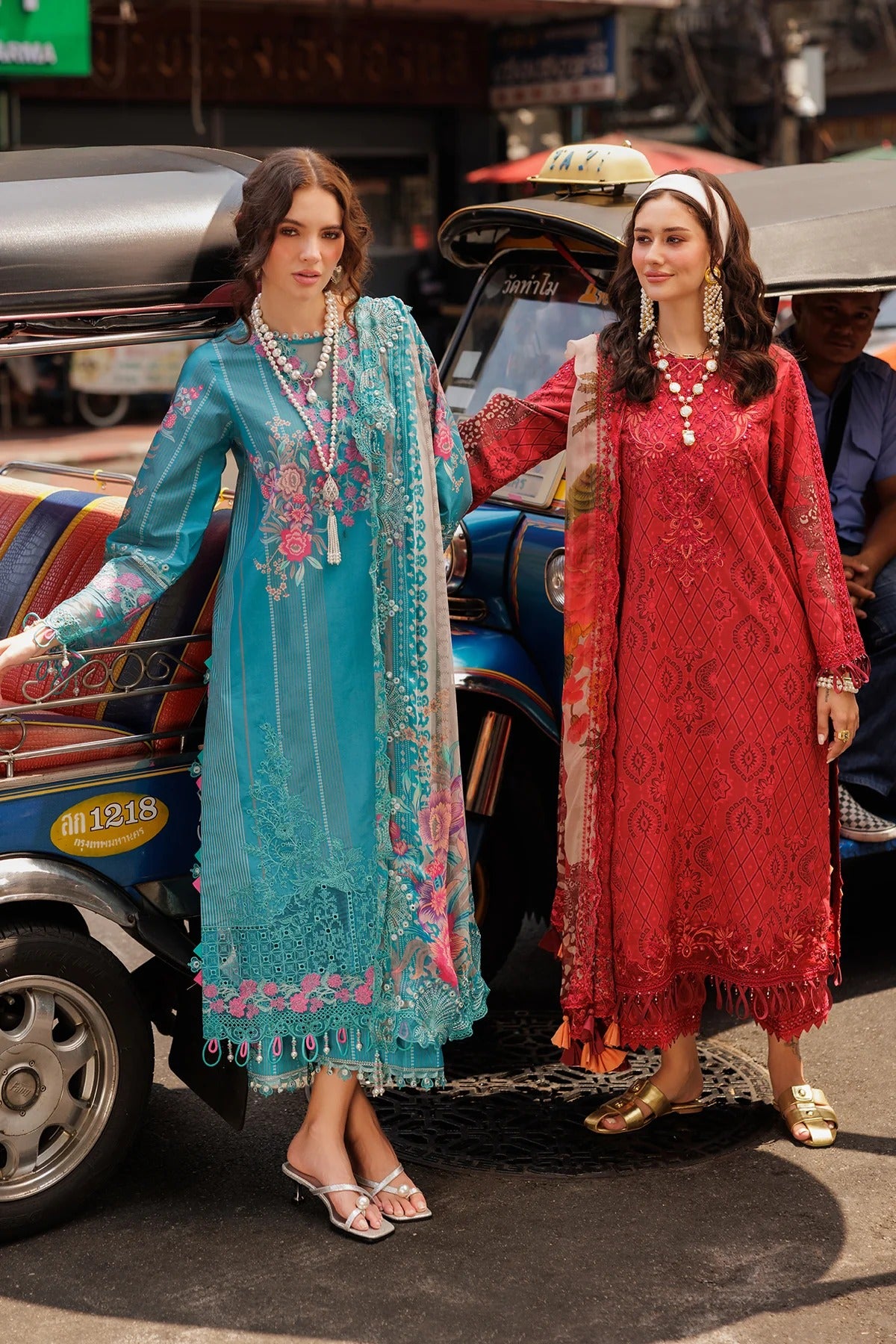 3-PC Unstitched Embroidered Lawn Collection