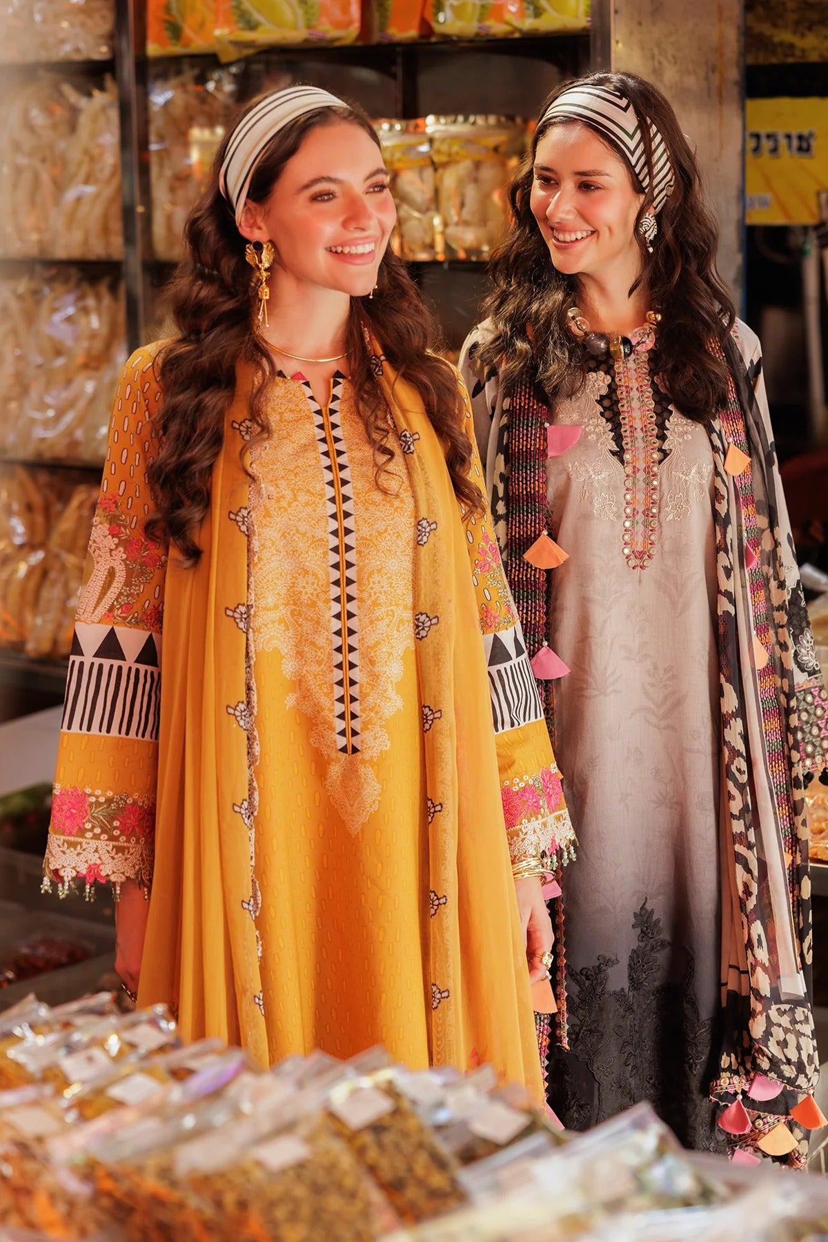 3-PC Unstitched Embroidered Lawn Collection