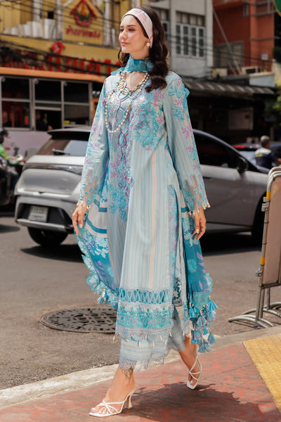 3-PC Unstitched Embroidered Lawn Collection
