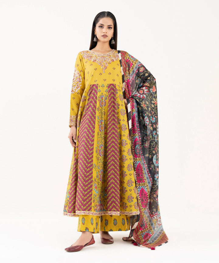 Embroidered Lawn Viscose Pishwas
