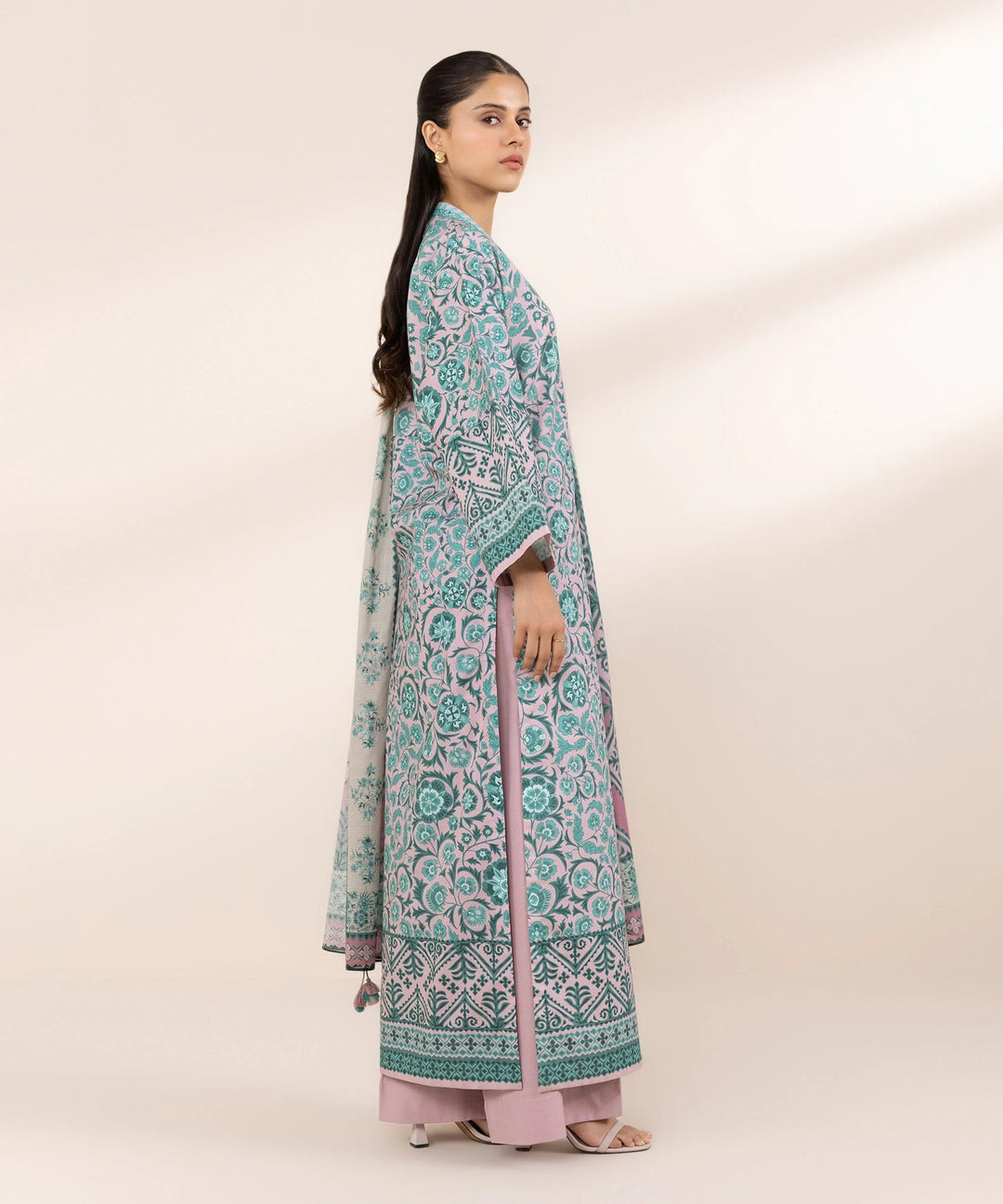 2 Piece - Printed Lawn Suit