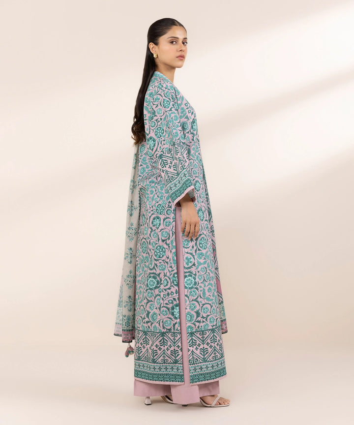 2 Piece - Printed Lawn Suit