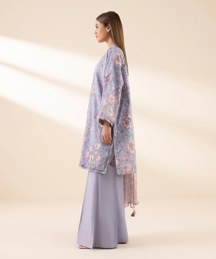 3 Piece - Embroidered Lawn Suit