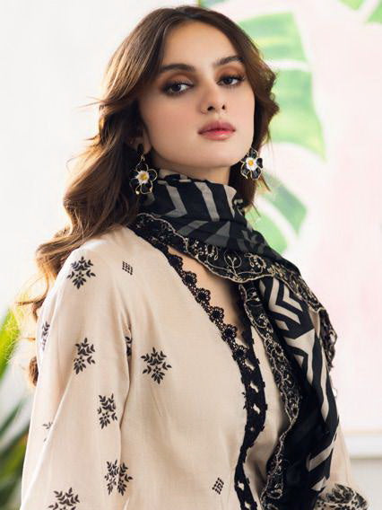 Aafreen Scalloped Lawn