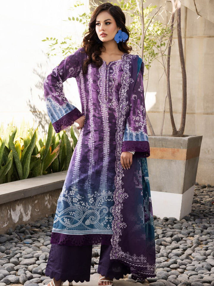 Aafreen Scalloped Lawn