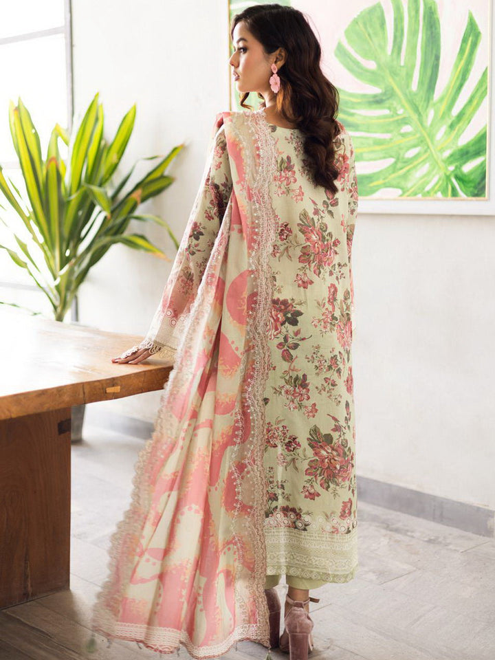 Aafreen Scalloped Lawn