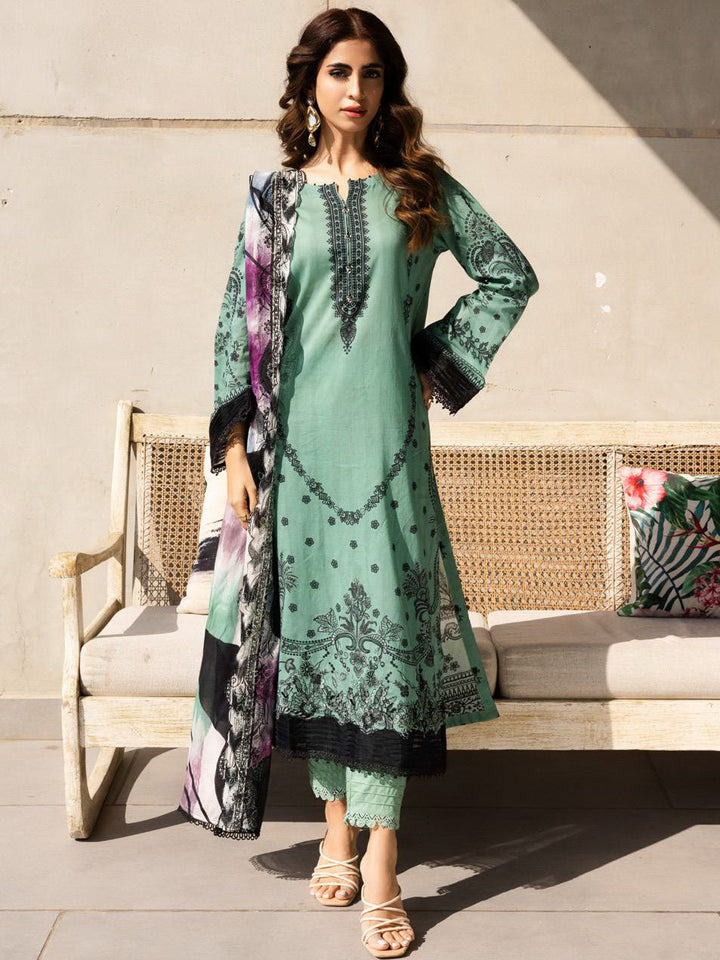 Aafreen Scalloped Lawn