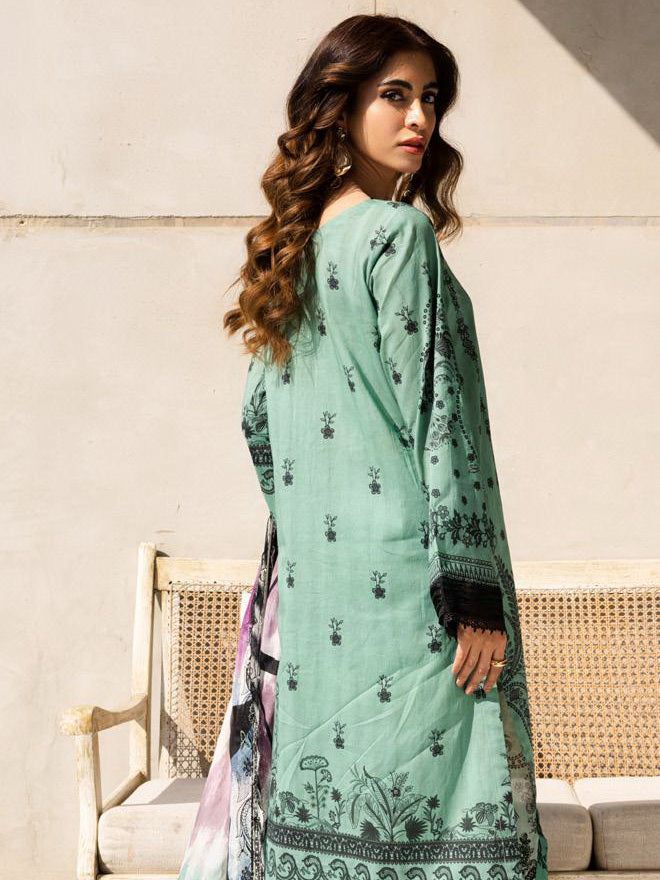 Aafreen Scalloped Lawn