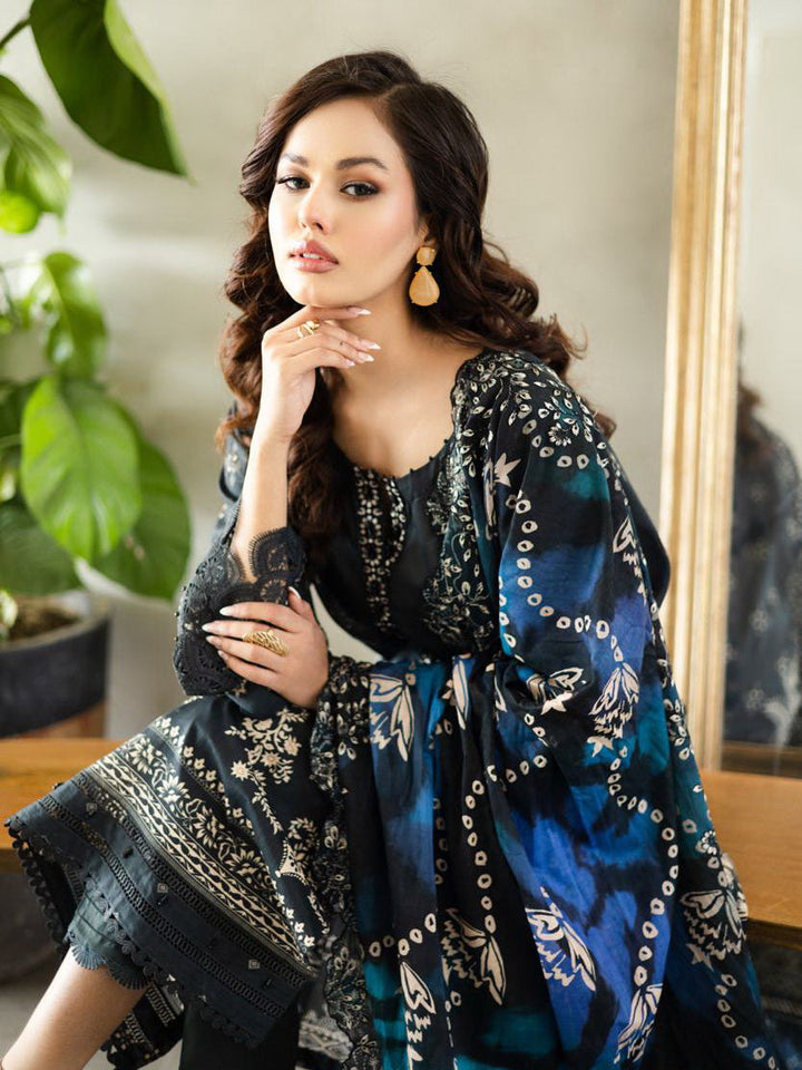 Aafreen Scalloped Lawn