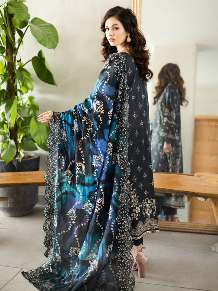 Aafreen Scalloped Lawn