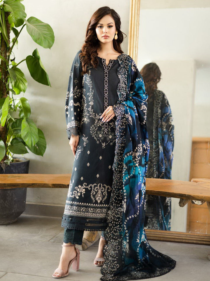 Aafreen Scalloped Lawn
