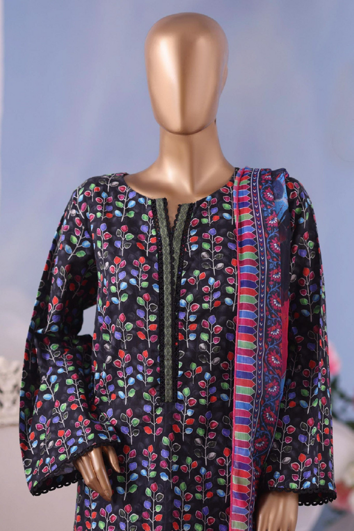 Stitched 3 Piece Exclusive Printed