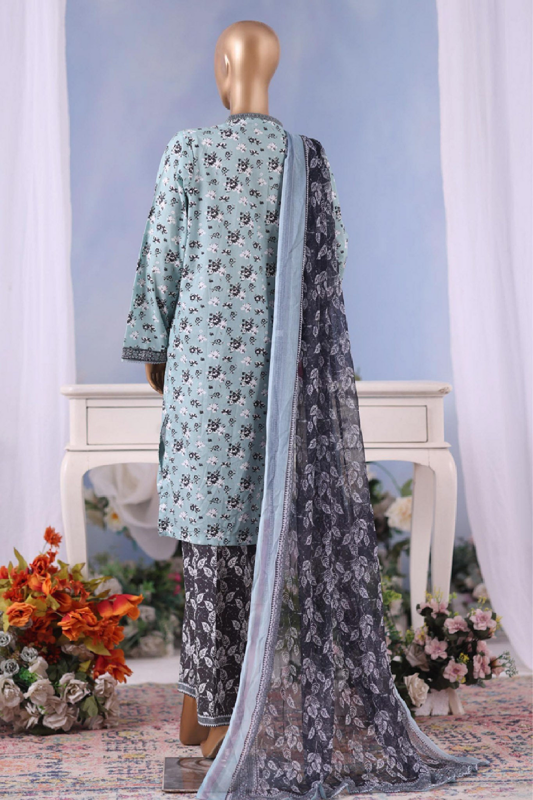 Stitched 3 Piece Exclusive Printed