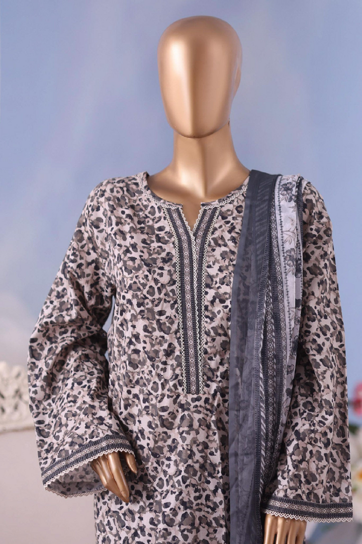 Stitched 3 Piece Exclusive Printed