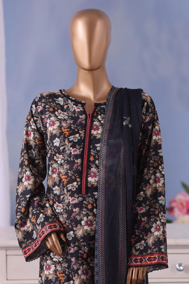 Stitched 3 Piece Exclusive Printed