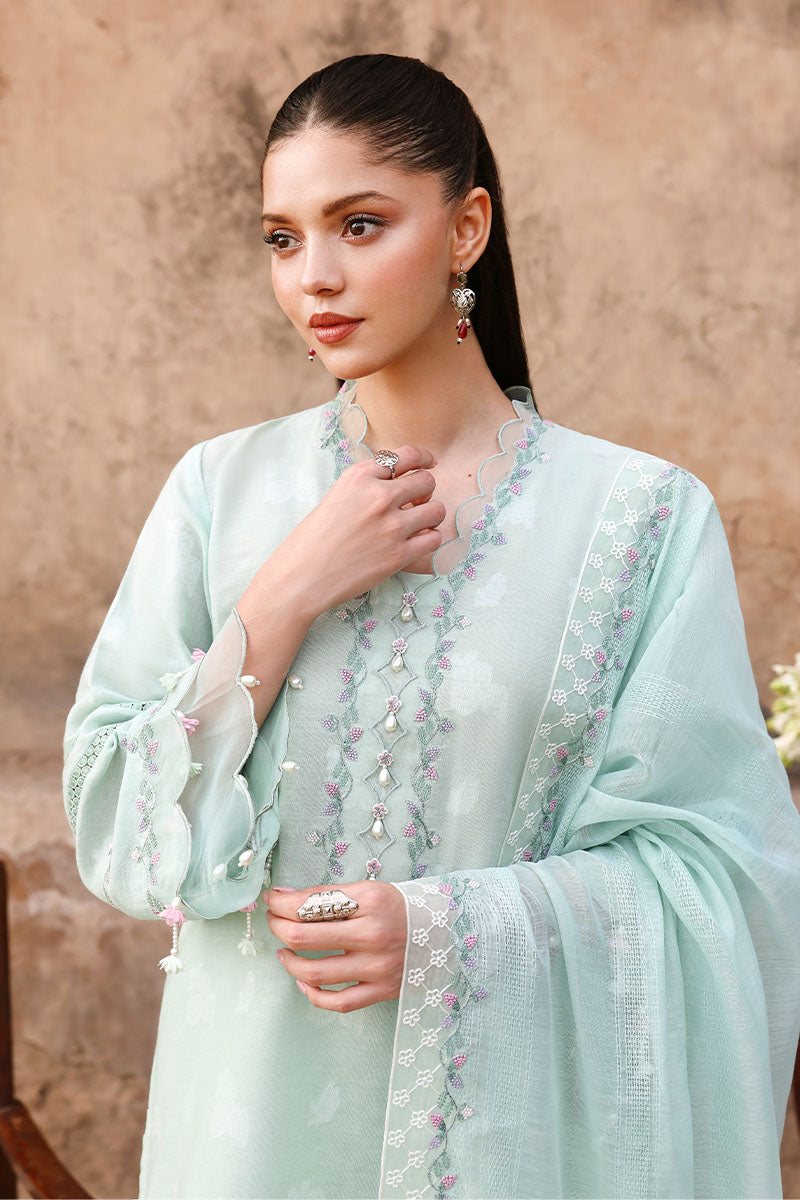 3PC EMBROIDERED LAWN SUIT