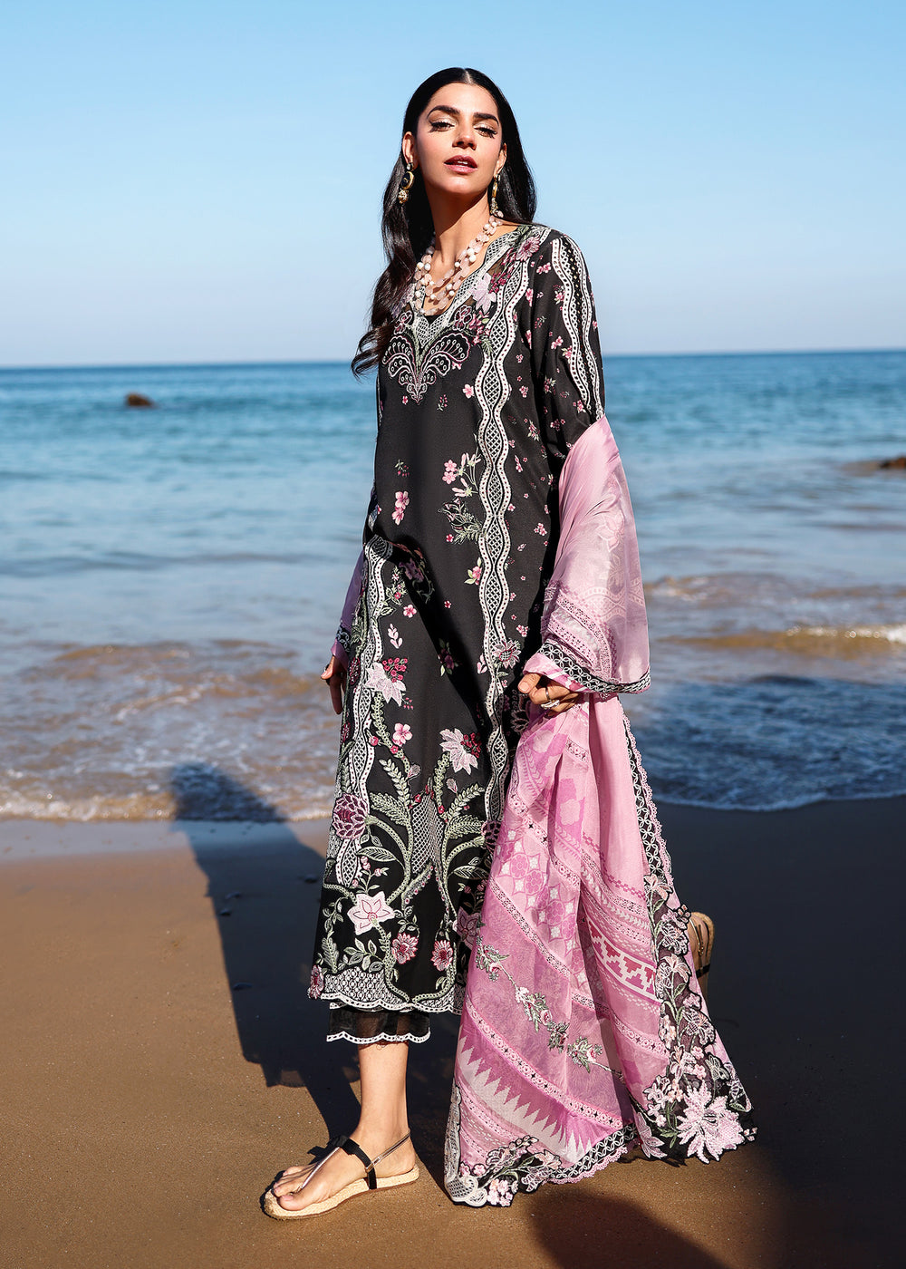 breeze unstitched lawn