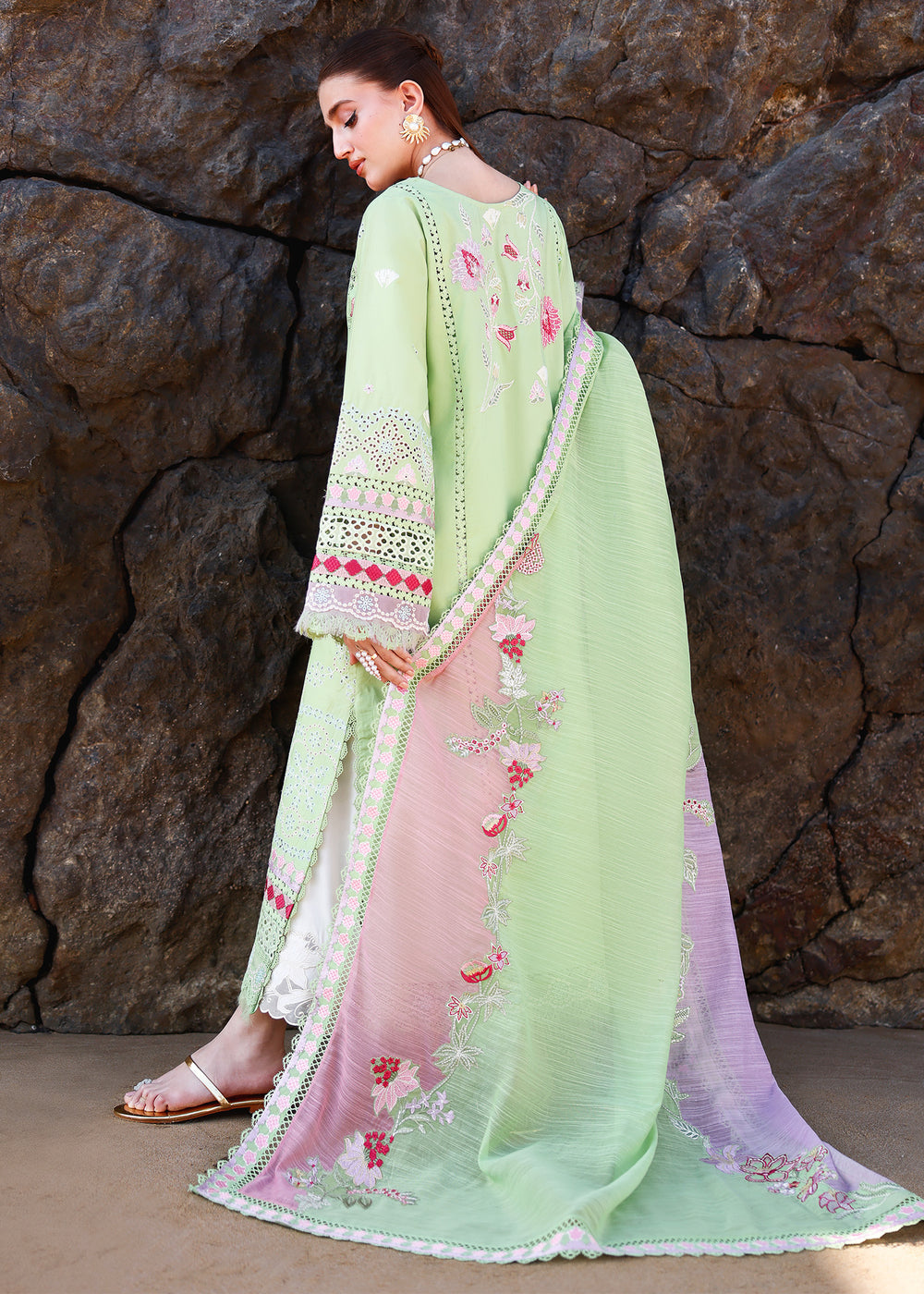 breeze unstitched lawn