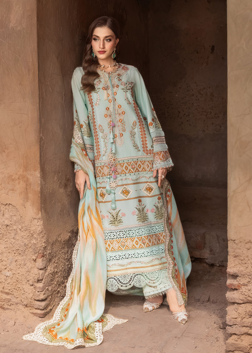 breeze unstitched lawn