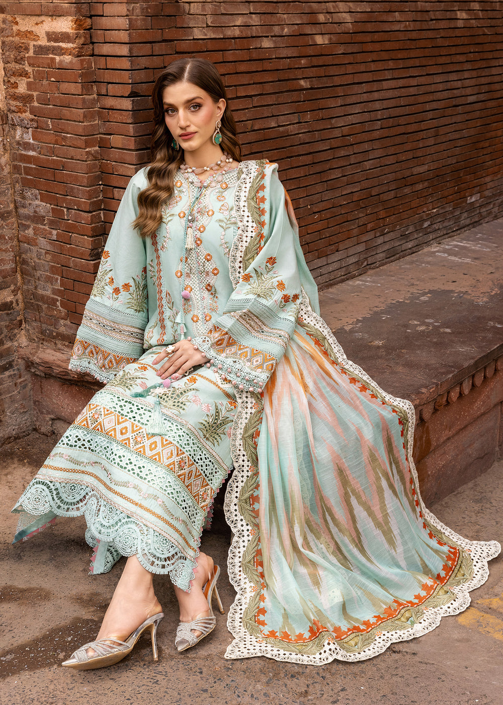 breeze unstitched lawn