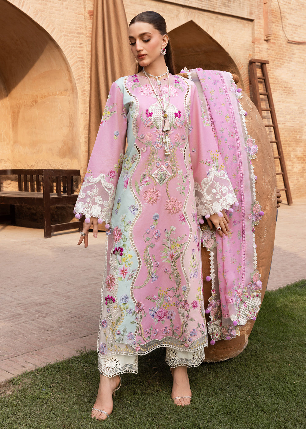 breeze unstitched lawn