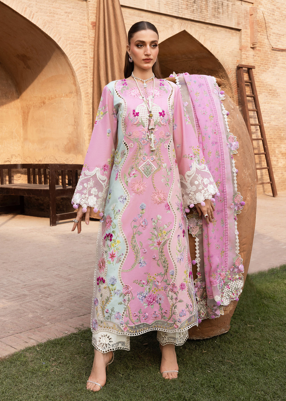 breeze unstitched lawn