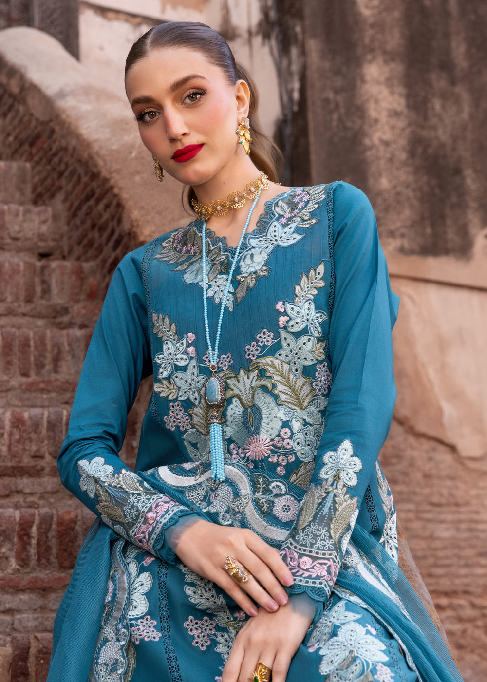 breeze unstitched lawn