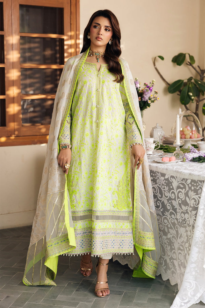 3-PC Unstitched Embroidered Lawn Collection