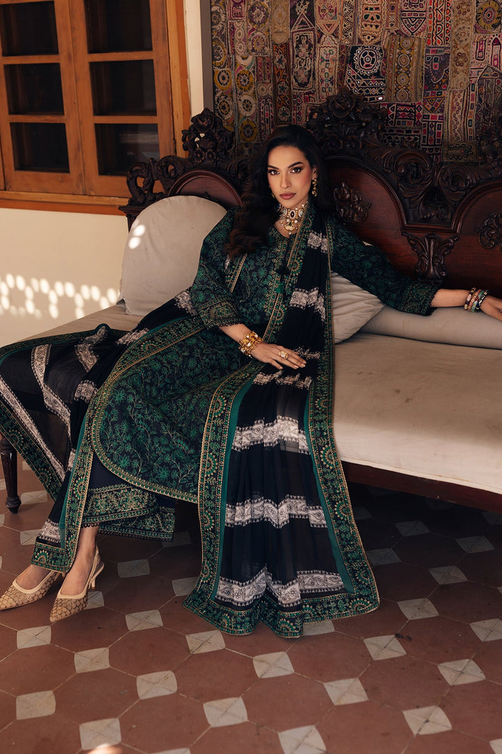 3-PC Unstitched Embroidered Lawn Collection