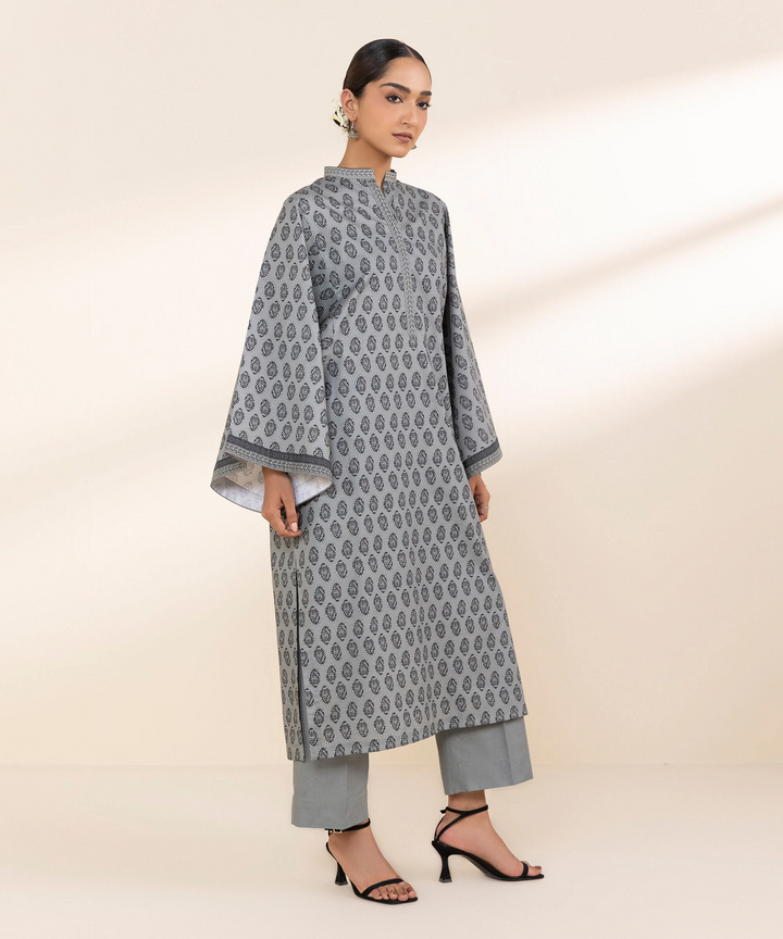 PRINTED LAWN SHIRT