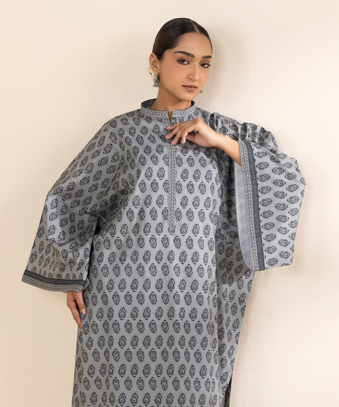 PRINTED LAWN SHIRT