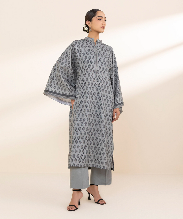 PRINTED LAWN SHIRT