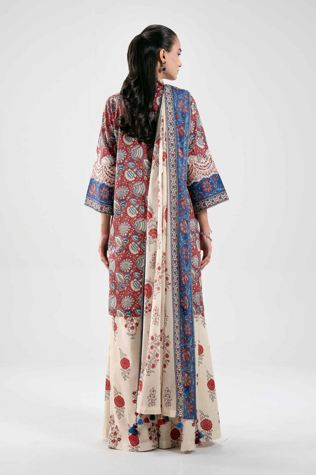 3 Piece - Printed Suit