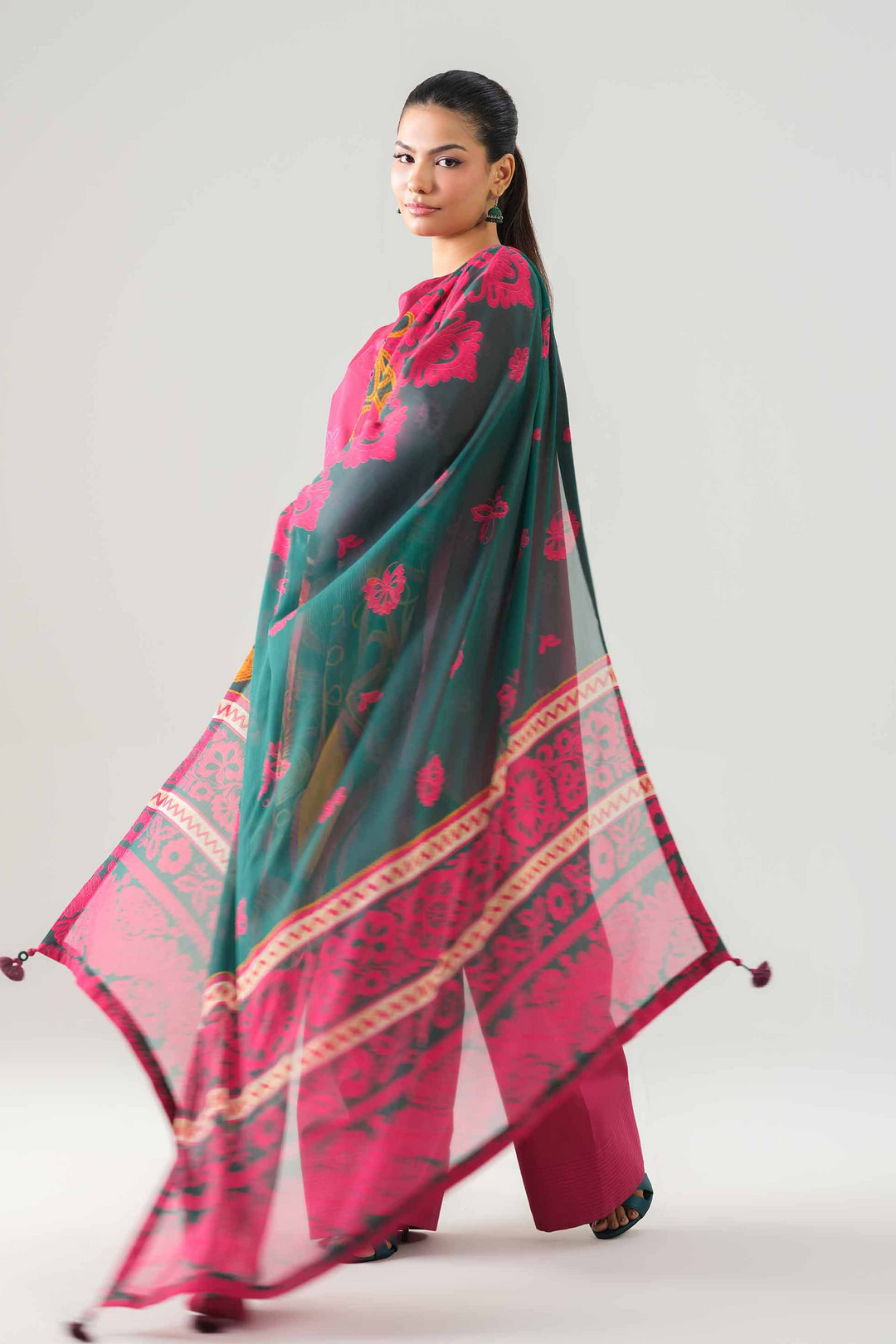 3 Piece - Printed Suit